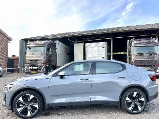 krockskadad bil auto Polestar 2 Standard R.Single Motor 69kWh aut - nap - 360cam - navi - virtual - memory - stoelverw - zwarte hemel 2023/2