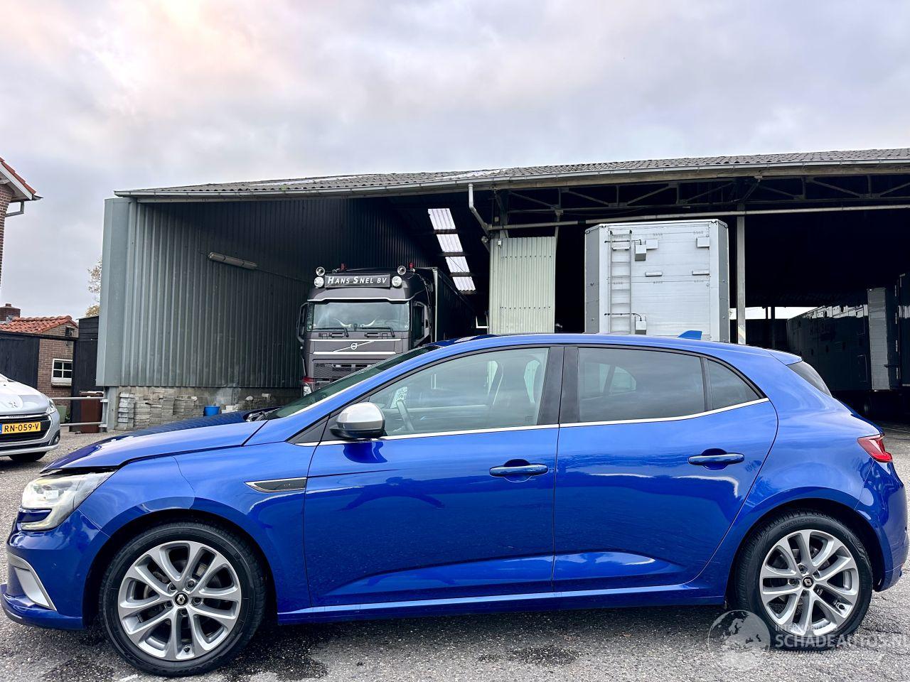Renault Mégane 1.3 TCe Turbo 140pk 7-traps aut GT-Line - head up - bose - kuipstoelen - nav - cam - keyless - sfeerverl
