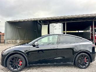 uszkodzony samochody osobowe Tesla Model Y Long Range RWD 75kWh 351pk aut - pano - leer - carbon - 360cam - stoelverw v+a - multimedia achter - full self driving 2024/5