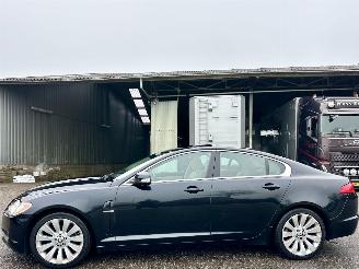 Avarii autoturisme Jaguar XF 3.0 V6 238pk aut + f1 Prem Luxury - schuifdak - leer - nav - cam - elektr rollo - B&W - stoelvent - stuurverw 2008/9