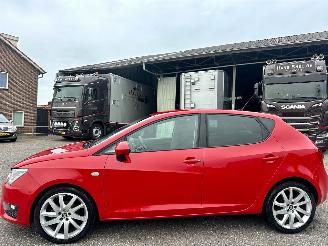 skadebil auto Seat Ibiza 1.0 EcoTSI 95pk FR Connect - nap - xenon - led - navi - clima - cruise - pdc v+a - 17 inch lmv - 1e eigenaar 2015/11