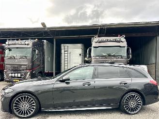 Schadeauto Mercedes C-klasse 200 218pk 9-traps aut + f1 AMG Launch Ed - pano - nap - 360cam - head up - sfeerverl - burmester - trekh 2022/7