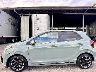 Unfallwagen Kia Picanto 1.0 DPI 63pk GT-Line 5drs - nap - schuifdak - 1e eig - leer - nav - cam - keyless - line + side assist - stuurverw 2024/10
