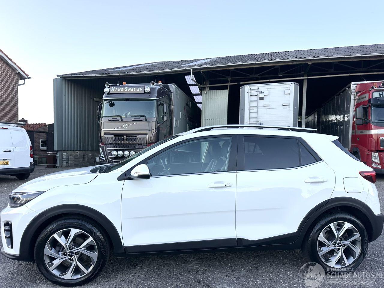 Kia Stonic 1.0 T-GDi MHEV 101pk GT-Line - nap - 1e eig - navi - camera - 1/2 leer - stuur + stoelverw - keyless entry + start