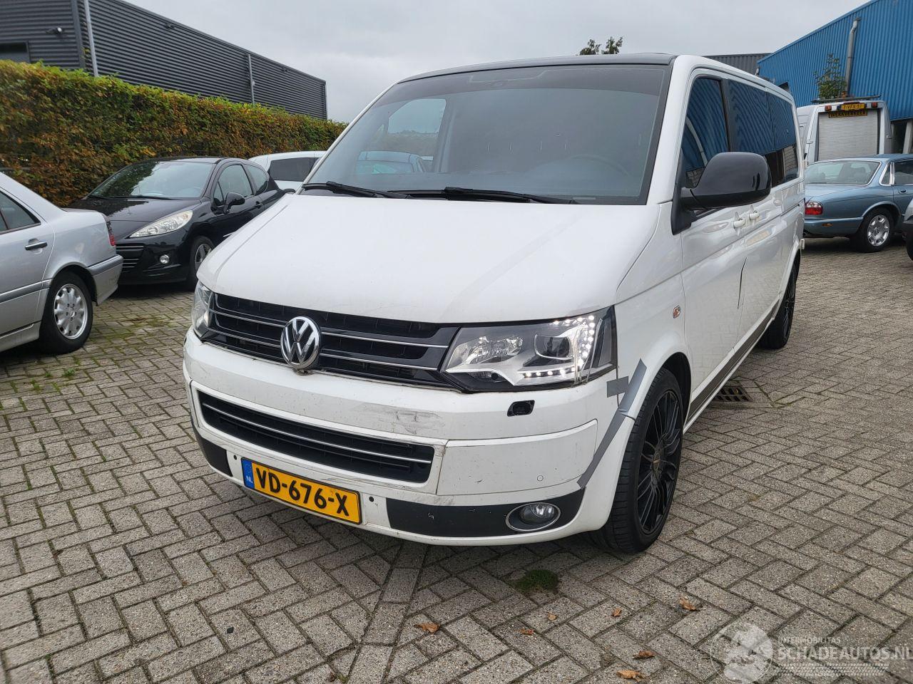 Volkswagen Transporter 2.0 TDI 103 kw AUTOMAAT LONG DC Comfortline .leer,clima,2 schuifd, 1E EIGENAAR