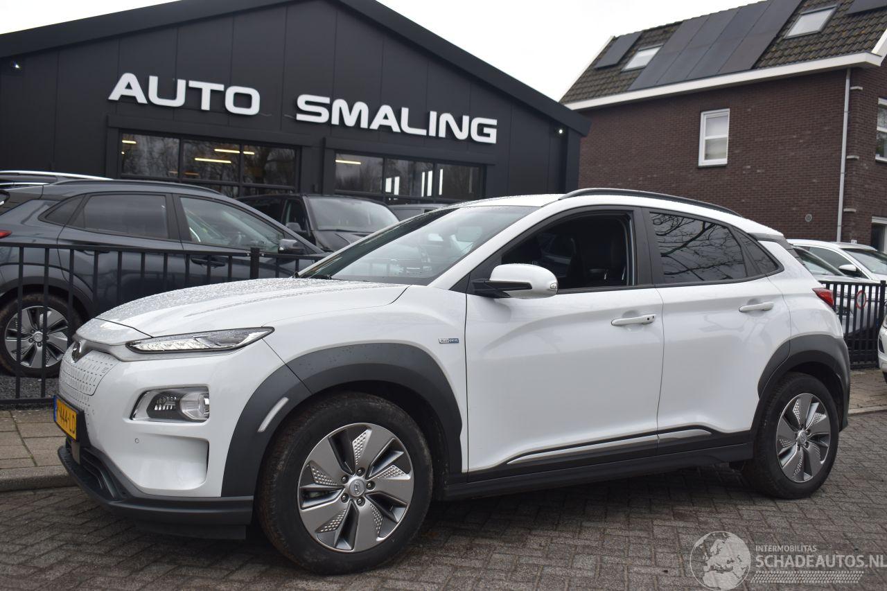 Hyundai Kona 64Kwh EV Limeted 204Pk 3FASE 100% SOH *Navi/Clima/Leder/Camera/Stoelverwarming
