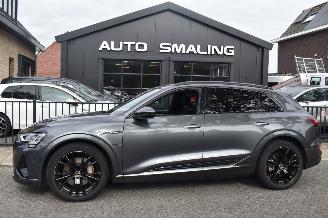 Auto incidentate Audi E-tron 95Kwh 55 Quattro S Edition 408Pk 90%Soh *Navi/Clima/Camera/Stoelverwarming 2021/12