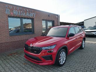 skadebil auto Skoda Kodiaq RS 4x4 LEER LED DSG 2024/1