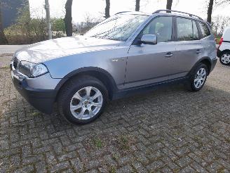 skadebil auto BMW X3 X-DRIVE LEER XENON 2006/4