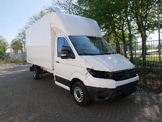krockskadad bil bedrijf Volkswagen Crafter KFFER 130 KW L4370 mm.H 2150 mm. B 2100 mm. 2018/8