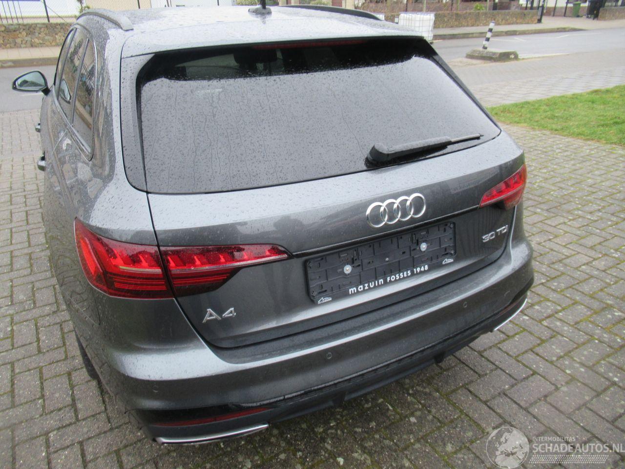 Audi A4 Avant 30TDI-Mhybrid S-Tronic Aut. S-LINE . Virtual-Cockpit Leer/Alcantara Panorama-D Navi Led TrekHaak Klapbaar StoelVerwarming....