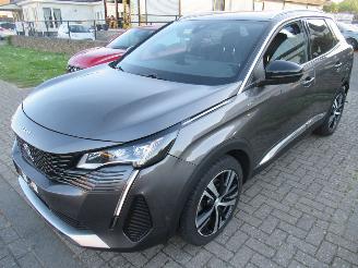 skadebil auto Peugeot 3008 1.2 PureTech Aut GT-Line Climatronic HalfLeer Navi Camera StoelVerwarming Keyless-Go 2021/8