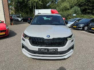 Voiture accidenté Skoda Kodiaq Sportline 2.0 4x4 WD 190pk Pano led kuipstoelen Leder 2022/2