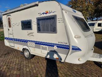 krockskadad bil caravan Hobby  440 SF Mover + Luifel 2006/3