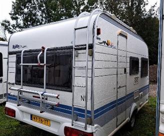 uszkodzony przyczepy kampingowe Hobby  400 KB met Kinderbed 2000/6