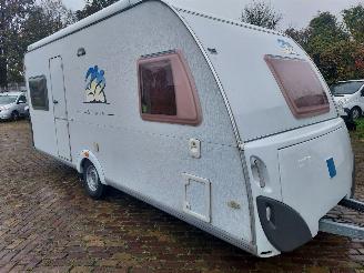 skadebil caravan Knaus  GERESERVEERD  Sudwind 500  Mover + Omnistor 2005/2