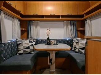 Knaus  Eifelland 465 TF Mover Luifel Rondzit frans bed picture 4