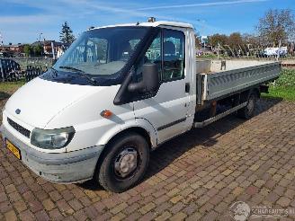 krockskadad bil bedrijf Ford Transit 350 L 2.4 TDdi met lange laadbak 2001/10