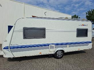 dañado caravana Hobby  540 Enkele bedden + Mover 2003/5
