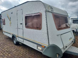 krockskadad bil caravan Knaus  Sudwind 500 FU + Mover 2001/6