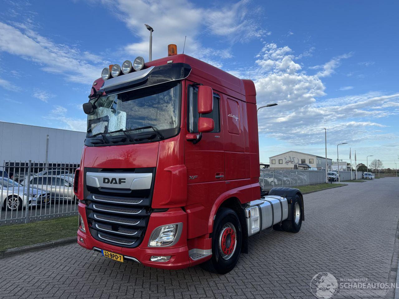 DAF XF 480 FT  Hydrauliek PTO  Zware Vooras