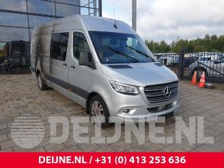 Salvage car Mercedes Sprinter Sprinter 3,5t (907.6/910.6), Van, 2018 319 CDI 3.0 V6 24V RWD 2021/1