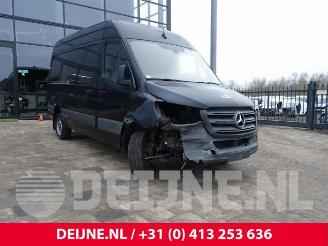 Coche siniestrado Mercedes Sprinter Sprinter 3,5t (907.6/910.6), Van, 2018 317 CDI 2.0 D RWD 2021/9