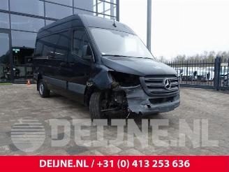 Vrakbiler auto Mercedes Sprinter Sprinter 3,5t (907.6/910.6), Van, 2018 317 CDI 2.0 D RWD 2021/9
