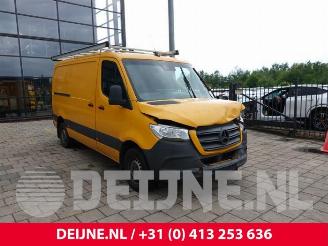 Uttjänta bilar auto Mercedes Sprinter Sprinter 3,5t (907.6/910.6), Van, 2018 314 CDI 2.1 D RWD 2019/6