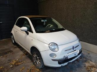 Autoverwertung Fiat 500 500C (312), Cabrio, 2009 0.9 TwinAir 85 2011/10