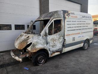Auto da rottamare Mercedes Sprinter Sprinter 3,5t (907.6/910.6), Van, 2018 316 CDI 2.1 D RWD 2019/1