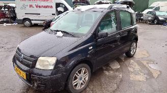 Sloopauto Fiat Panda 188 2005 1.2i 188A4 Zwart 632 onderdelen 2005/6