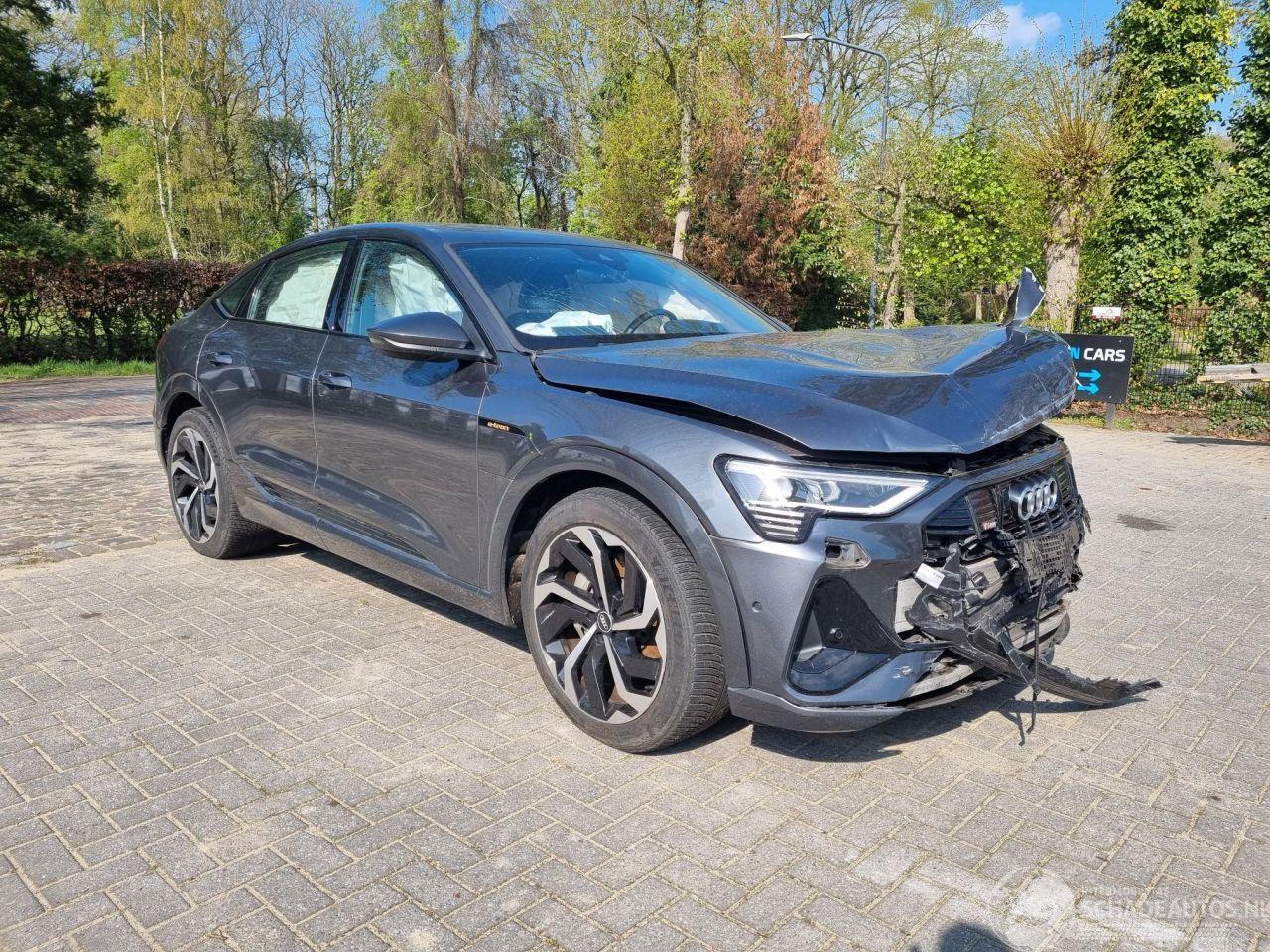 Audi E-tron Sportback 55 Quattro Sline Pano 95KWH