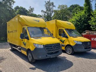 Schadeauto Mercedes Sprinter 2x 314 CDI Laadklep Airco 2021/7