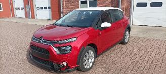 krockskadad bil auto Citroën C3 Bj: 11-2022 1.2 Benzine Opf Airconditioning Stoelverwarming cruisecontrol Dab Radio elektrische buitenspiegels met verwarming Centrale vergrendeling met afstandsbediening Start-Stop systeem Drivelane Full led koplampen Led Dagrijverlichting 2 Tone metalli 2022/11