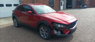 skadebil auto Mazda CX-30 Bj: 08-2019 1.8-Diesel Full-Led Leder Sportstoelen Memory Navi Dab Bose sound Keyless entry Blindspot Drivelane Privacy glas Elektrische achterklep Led verlichting Parkeersensoren voor en achter 2019/8