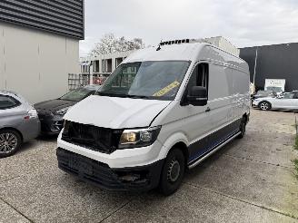 krockskadad bil bedrijf Volkswagen Crafter 35 2.0tdi L5H4 140PK - DSG - KOELWAGEN - CAMERA - CRUISE 2022/4