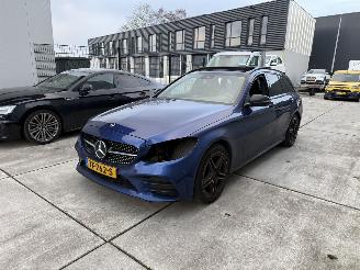 Damaged car Mercedes C-klasse C180 PREMIUM PLUS PACK 156PK - NAVI - 360 CAMERA - LEDER 2018/7