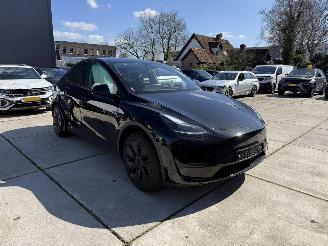 Voiture accidenté Tesla Model Y LONG RANGE RWD 75 kWh -GLAZENDAK-LEDER-NAVI-CAMERA-ACTIERADIUS 600 km600 2024/12