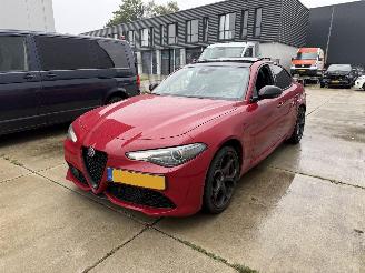 skadebil auto Alfa Romeo Giulia 2.0 T GME AWD VELOCE-PANO-LEDER-NAVI-CAMERA 2021/11