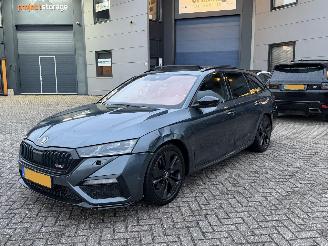 Schadeauto Skoda Octavia RS 2.0 TDI 200Pk Pano Automaat 2021/5
