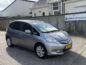krockskadad bil auto Honda Jazz 1.4 Hybrid Automaat Glasdak Elégance Nap Nederlandse Auto 2011/8