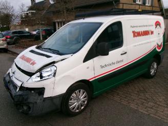 Vaurioauto  commercial vehicles Citroën Jumpy 2.0 HDI L1 H1 AIRCO 2013/1