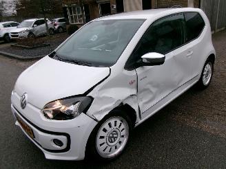 Damaged car Volkswagen Up! 1.0 HIGH UP WHITE AIRCO NAVI 2012/10