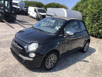 Voiture accidenté Fiat 500 CABRIO   1.2 2015/6