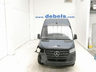 Vaurioauto  commercial vehicles Mercedes Sprinter 2.0 D 2021/9