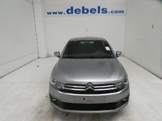 uszkodzony samochody osobowe Citroën C-Elysee SÃ‰DUCTION 2018/2