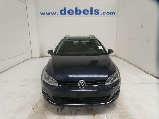 krockskadad bil auto Volkswagen Golf 1.6D VARIANT HIGHLIN 2016/11
