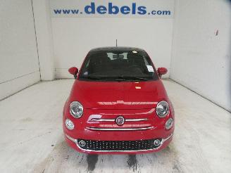 krockskadad bil auto Fiat 500  2024/2