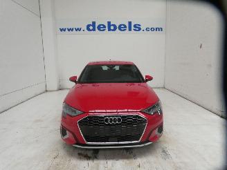 damaged passenger cars Audi A3 ADVANCED 2023/1